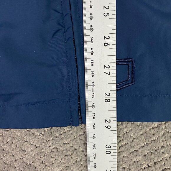 SCOTTeVEST Pack Windbreaker Jacket Men's XL Blue Travel TEC 13 Pockets Hooded - Picture 13 of 14